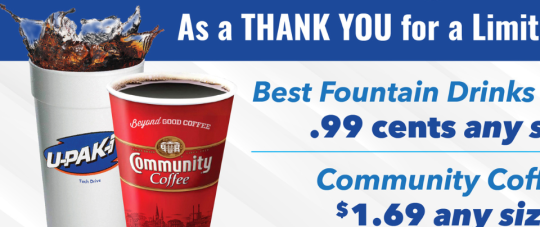 Fuel Up and Refuel with a BIG THANK YOU at Chevron U-PAK-IT Tech Drive